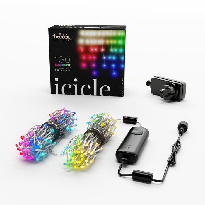 EAN 8056326671440 - Twinkly Icicle tira de luces 3,5 m 190 lámpara(s) LED imagen 1