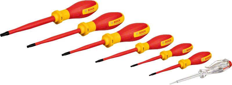EAN 4053423246759 - Bosch 1.600.A02.NF8 Juego Destornillador plano imagen 1