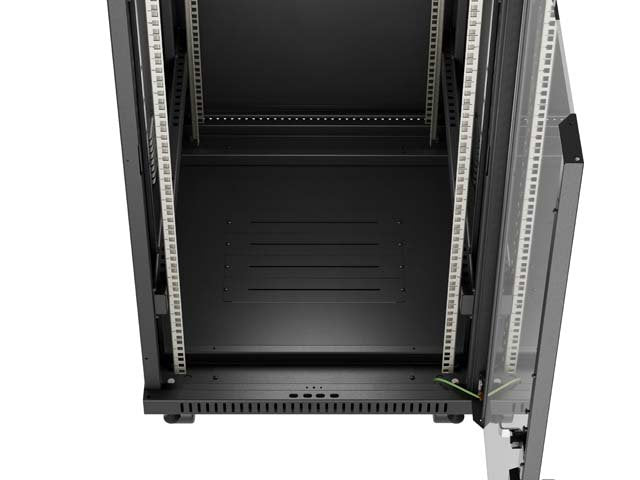 EAN 5901969447897 - Lanberg FF01-6824-12BL armario rack 24U Rack o bastidor independiente Negro imagen 10