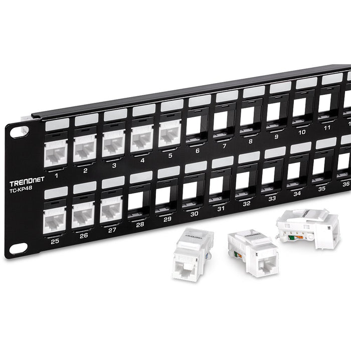 EAN 0710931401622 - Trendnet TC-KP48 panel de parcheo 2U imagen 5
