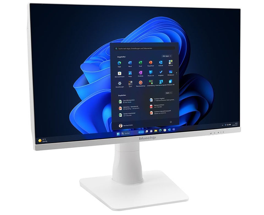 EAN 4250749711620 - bluechip BUSINESSline AIO23500 *white* Intel® Core™ i5 i5-14400 60,5 cm (23.8") 1920 x 1080 Pixeles PC to imagen 1