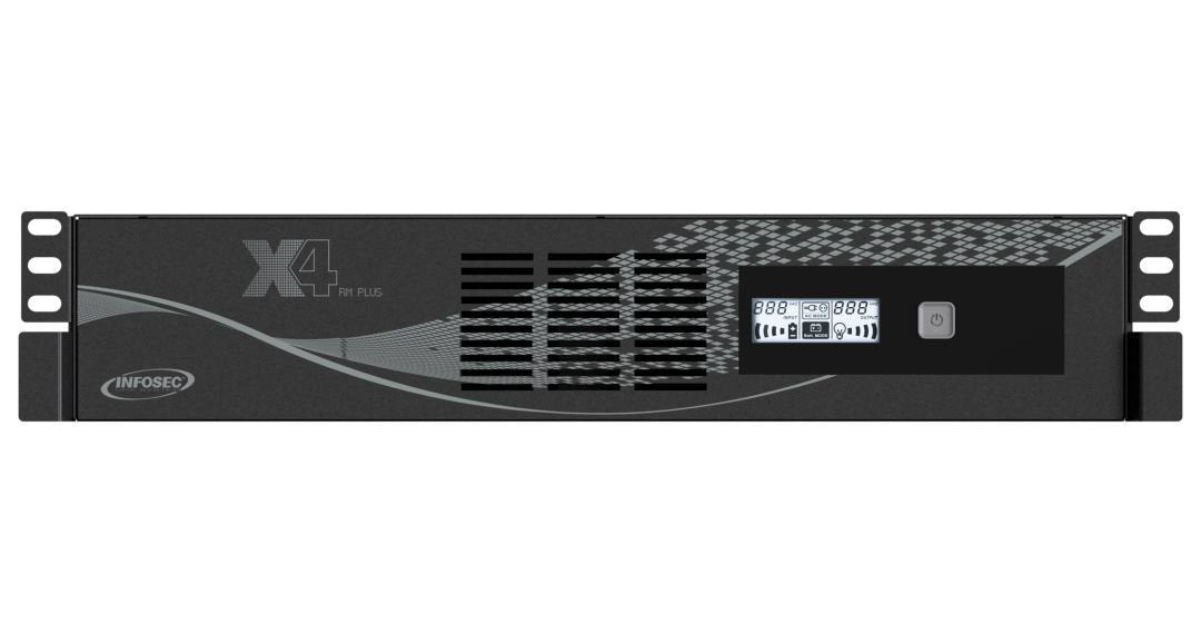 EAN 3700085660614 - Infosec X4 600 RM Plus sistema de alimentación ininterrumpida (UPS) Línea interactiva 0,6 kVA 360 W 6 sal imagen 1