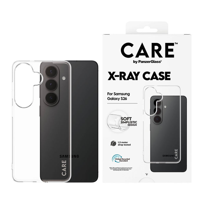 EAN 5715685034442 - PanzerGlass CARE™ by ® X-Ray Case Samsung Galaxy S26 funda para teléfono móvil Transparente imagen 2