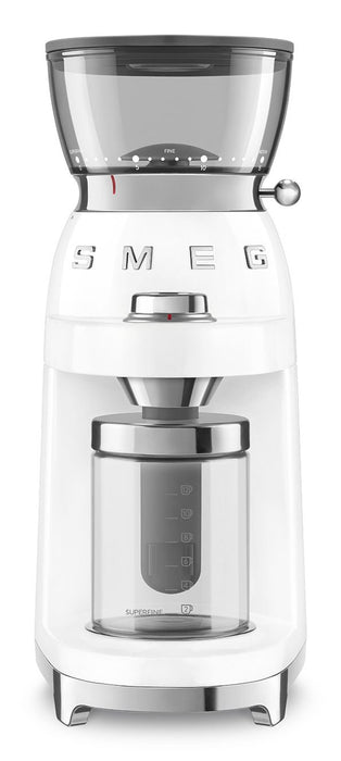 EAN 8017709355319 - Smeg CGF03WHEU molinillo de café 150 W Blanco imagen 1