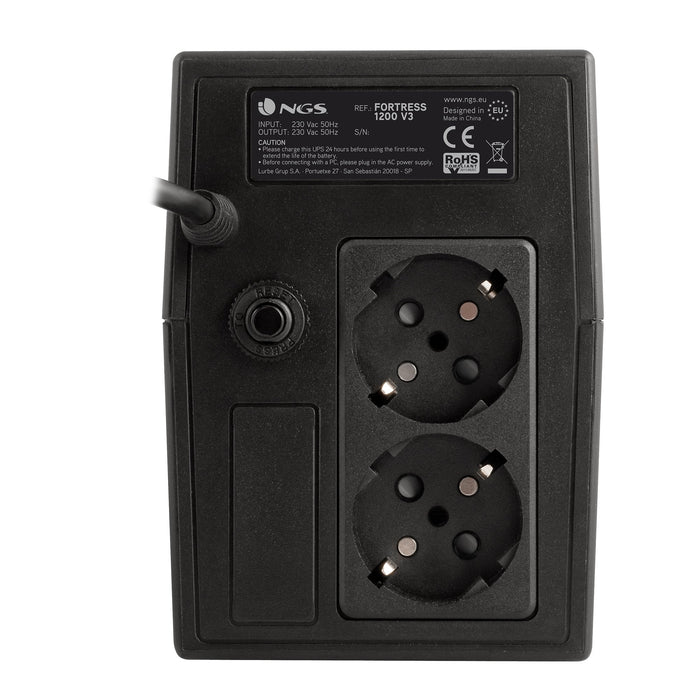 EAN 8435430620603 - NGS FORTRESS 1200 V3 sistema de alimentación ininterrumpida (UPS) En espera (Fuera de línea) o Standby (O imagen 4