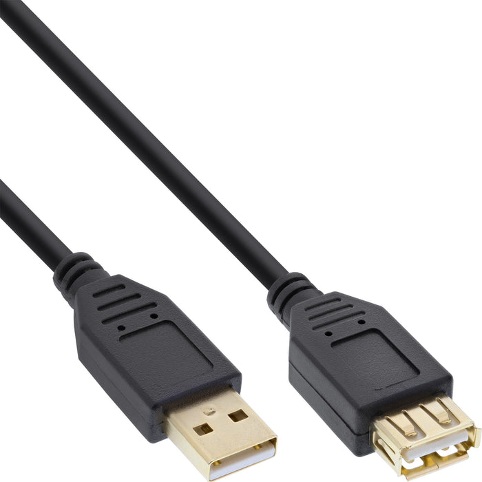 EAN 4043718288250 - InLine 34615S cable USB USB 2.0 1,5 m USB A Negro imagen 1