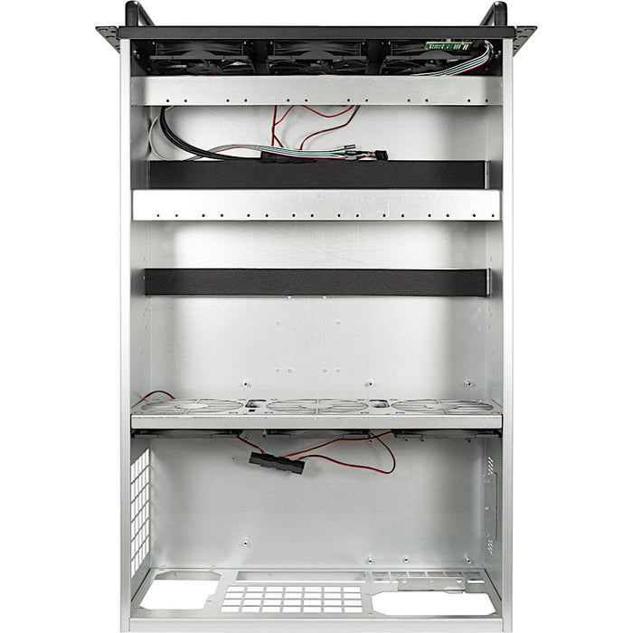 EAN 4260455647779 - Inter-Tech IPC 4W40 Mining-Rack Estante Negro imagen 4