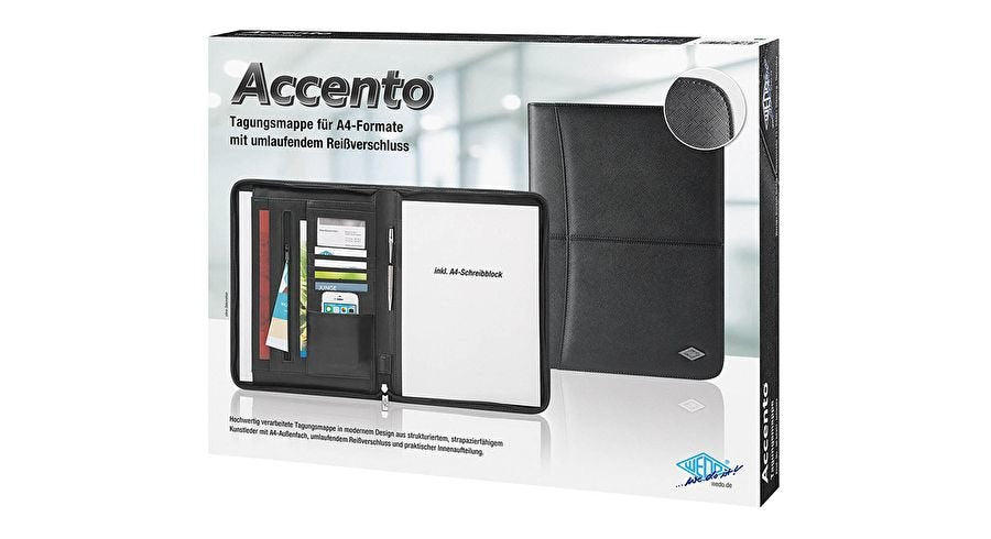 EAN 4003801859682 - Wedo 58 64301 organizador personal Cuero Negro imagen 3