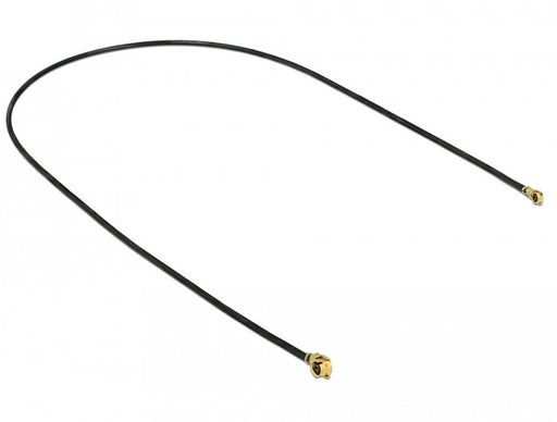 EAN 4043619896493 - DeLOCK 89649 cable coaxial 1.13 0,3 m MHF (I-PEX) MHF IV/ HSC MXHP32 Negro, Oro imagen 2