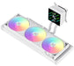 EAN 6931858754545 - GameMax Glacier 360 LCD WH Procesador Sistema de refrigeración líquida todo en uno 12 cm Blanco 1 pieza(s imagen 6