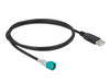 EAN 4043619904907 - DeLOCK 90490 cable coaxial USB 2.0 Type-A Negro imagen 2