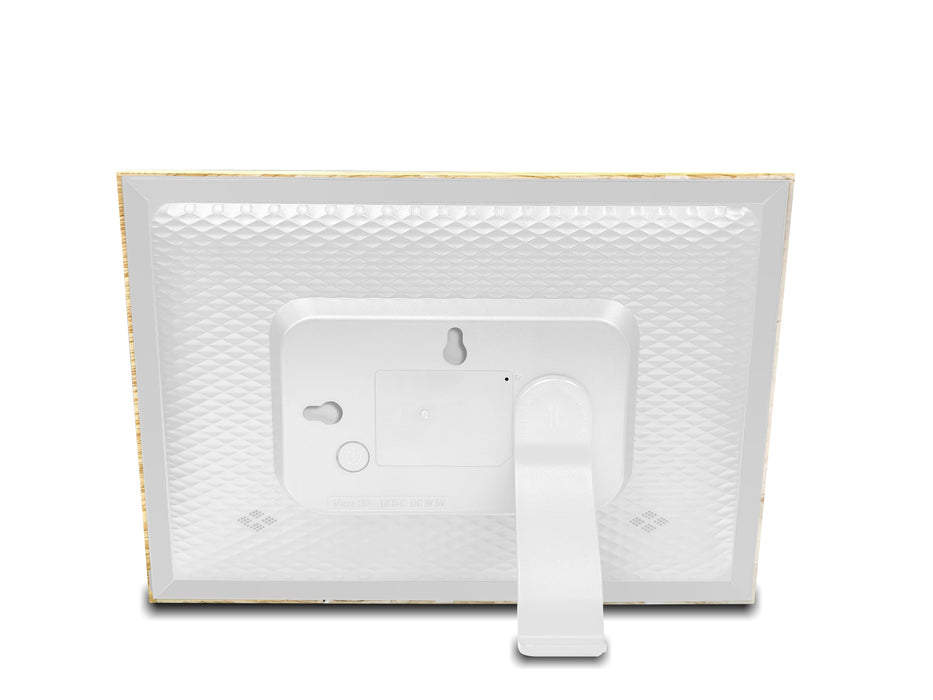 EAN 5706751090820 - Denver PFF-1018 marco fotográfico digital Negro, Blanco 25,6 cm (10.1") Pantalla táctil Wifi imagen 3