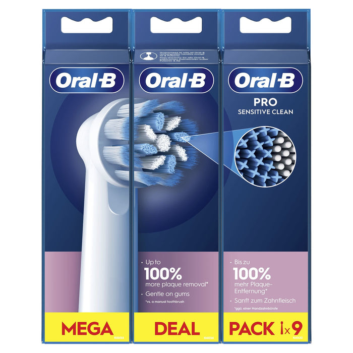 EAN 8700216018807 - Oral-B Pro Sensitive Clean 9 pieza(s) Blanco imagen 2