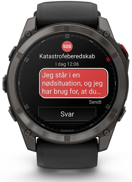 EAN 753759350970 - Garmin fēnix 8 Pro 3,56 cm (1.4") AMOLED 51 mm Digital 454 x 454 Pixeles Pantalla táctil Negro, Gris, Tita imagen 2