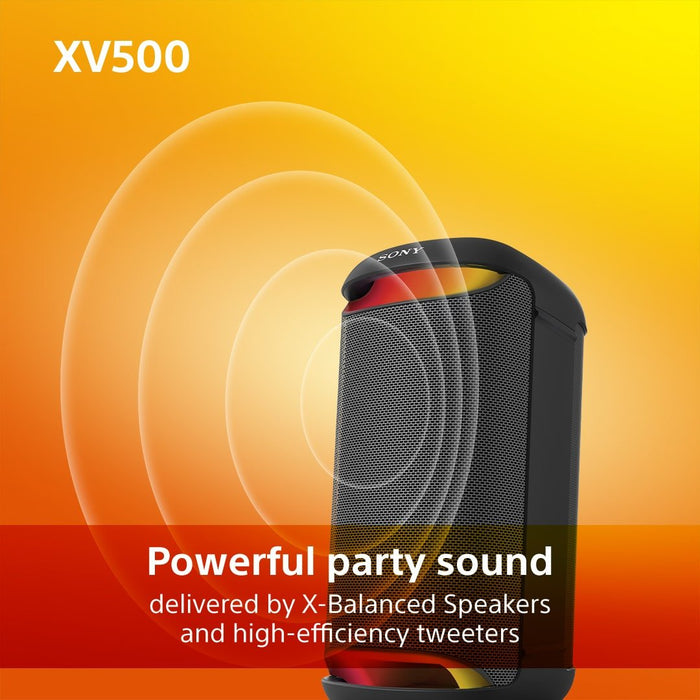 EAN 4548736145481 - Sony XV500 Altavoz para fiestas Negro imagen 2