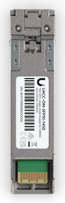 EAN 0810084694732 - Ubiquiti UACC-OM-SFP10-1450 red modulo transceptor Fibra óptica 11300 Mbit/s SFP+ 1450 nm imagen 4