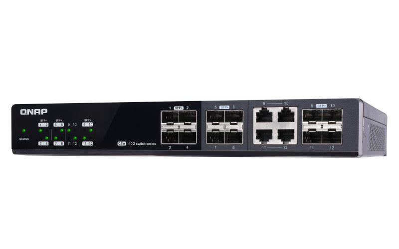 EAN 4713213517826 - QNAP QSW-M1204-4C switch Gestionado 10G Ethernet (100/1000/10000) Negro imagen 7