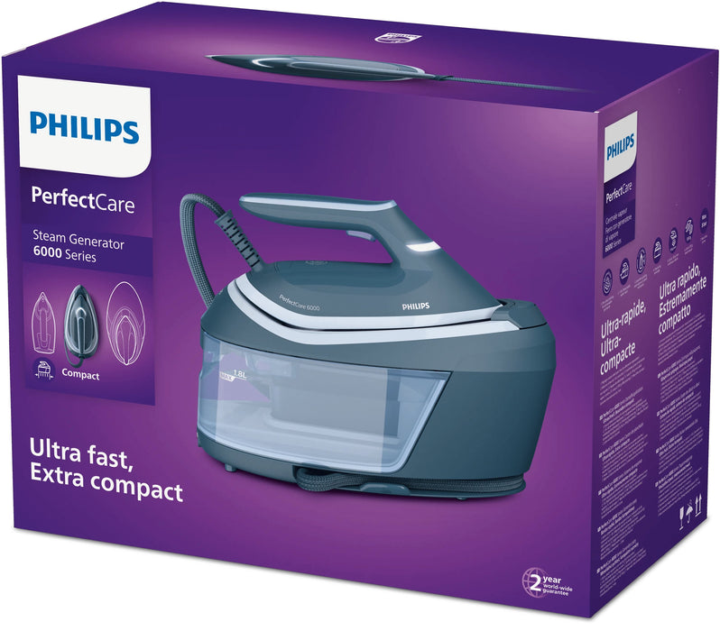 EAN 8720389004865 - Philips 6000 series PSG6042/20 estación plancha al vapor 2400 W 1,8 L SteamGlide Advanced Azul imagen 10