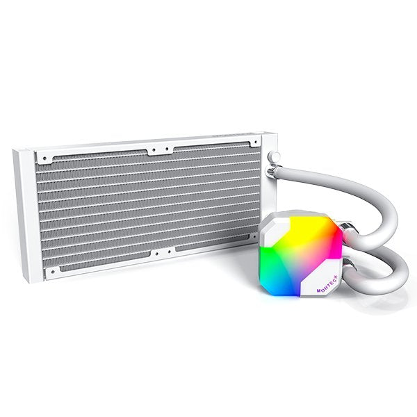 EAN 4710562741827 - Montech HyperFlow ARGB 240 Procesador Sistema de refrigeración líquida todo en uno 12 cm Blanco 1 pieza(s imagen 3