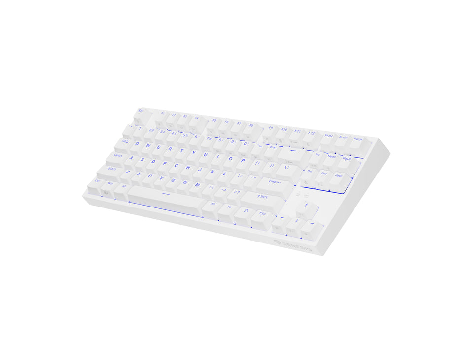 EAN 5901969443226 - GENESIS Thor 404 TKL teclado Juego USB QWERTY Internacional de EE.UU. Blanco imagen 9