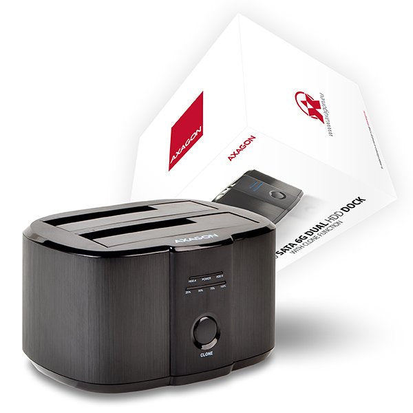 EAN 8595247903082 - Axagon ADSA-ST base de conexión para disco duro USB 3.2 Gen 1 (3.1 Gen 1) Type-B Negro imagen 2
