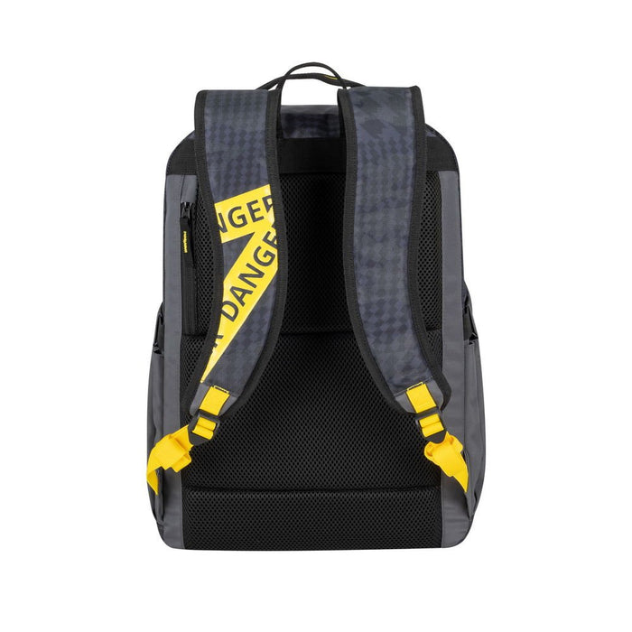 EAN 4260709010472 - Rivacase Erebus 39,6 cm (15.6") Mochila Camuflaje, Gris, Amarillo imagen 3
