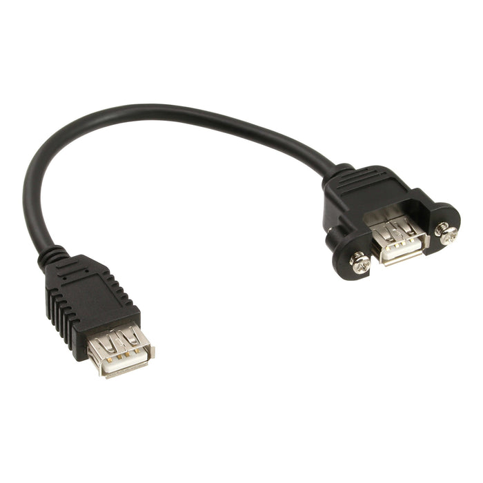 EAN 4043718198108 - InLine 33441D cable USB USB 2.0 0,2 m USB A Negro imagen 1