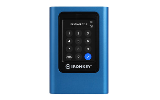 EAN 0740617341409 - Kingston Technology IronKey Vault Privacy 80 7,68 TB USB Tipo C 3.2 Gen 1 (3.1 Gen 1) Azul imagen 1