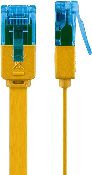 EAN 4040849963186 - Goobay 96318 cable de red Amarillo 2 m Cat6a U/UTP (UTP) imagen 3