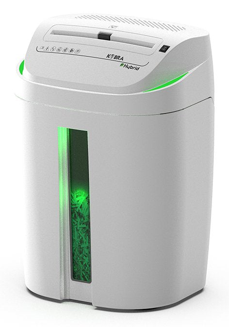 EAN 8026064999526 - KOBRA S6-HYBRID triturador de papel 55 dB 24 cm Transparente, Blanco imagen 1