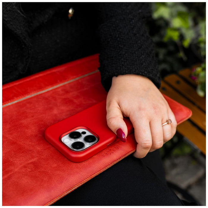 EAN 8591680172115 - FIXED MagLeather funda para teléfono móvil 16 cm (6.3") Rojo imagen 9