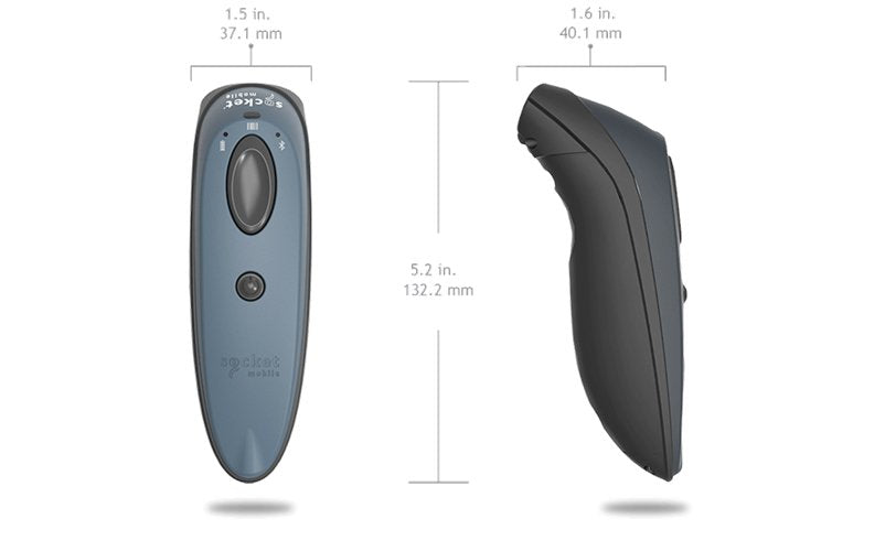 EAN 758497112071 - Socket Mobile DuraScan D730 Lector de códigos de barras portátil 1D Laser Azul, Gris imagen 2