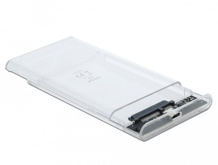 EAN 4043619426171 - DeLOCK 42617 caja para disco duro externo Carcasa de disco duro/SSD Transparente 2.5" imagen 2
