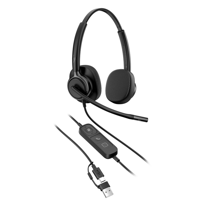 EAN 0199251820311 - HP Poly Mission 415 Monaural USB Wired Headset (Bulk) Negro imagen 3