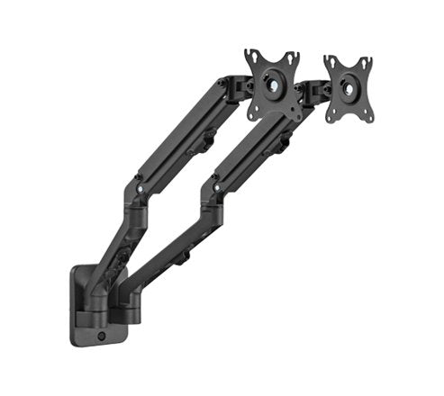 EAN 8716309126120 - Gembird MA-WA2-01 soporte para monitor 68,6 cm (27") Pared Negro imagen 2