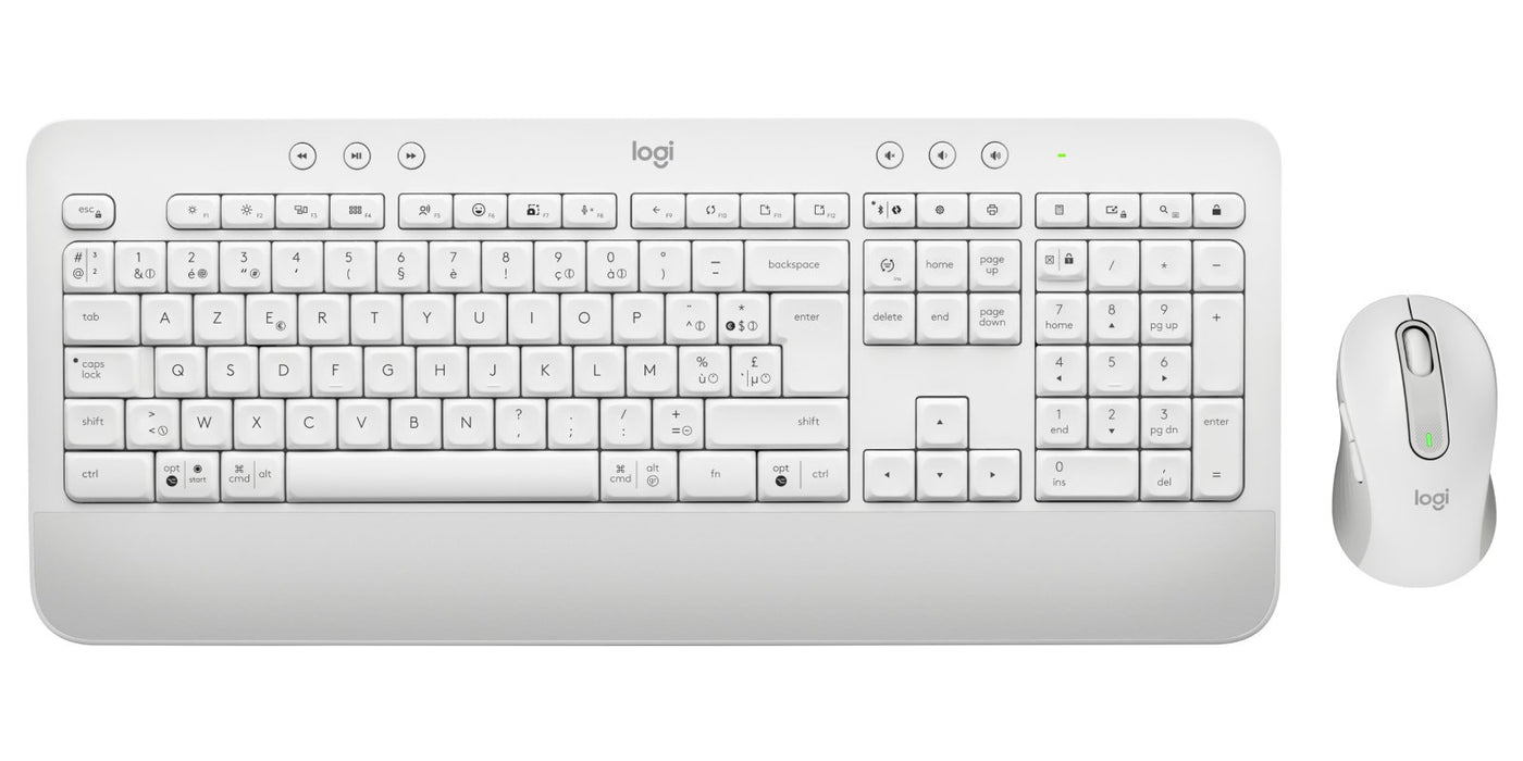 EAN 5099206105393 - Logitech 920-011029 teclado Ratón incluido Oficina Bluetooth AZERTY Belga Blanco imagen 1