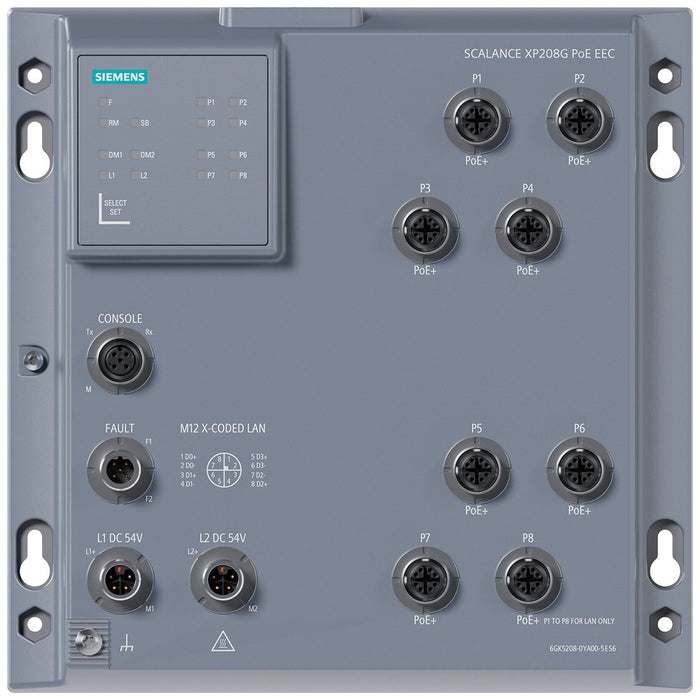 EAN 4047623107484 - Siemens 6GK52080YA005ES6 6GK5208-0YA00-5ES6 Industrial Ethernet Switch Gestionado imagen 2