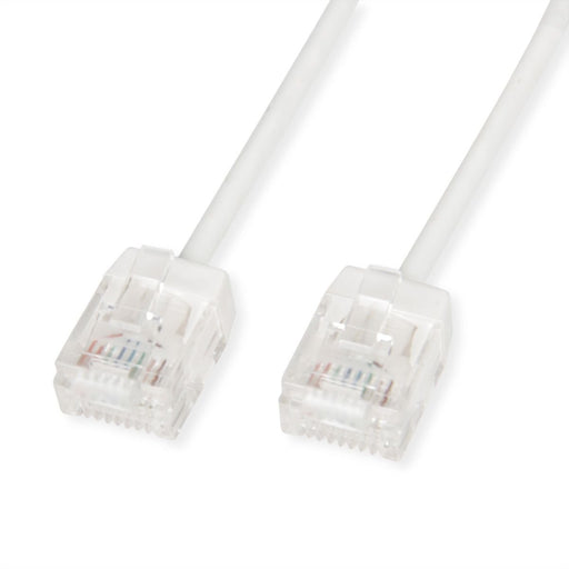 EAN 7630049633759 - ROLINE 21.15.4470 cable de red Blanco 0,5 m Cat6a U/UTP (UTP) imagen 1