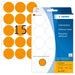 EAN 4008705022743 - HERMA 2274 etiqueta autoadhesiva Círculo Naranja 360 pieza(s) imagen 1