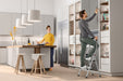 EAN 4007126430274 - Hailo K100 TopLine Escalera taburete Gris imagen 6
