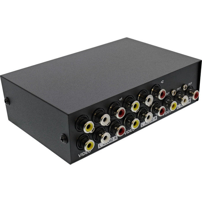 EAN 4043718303830 - InLine 89304I interruptor de video Compuesto imagen 2