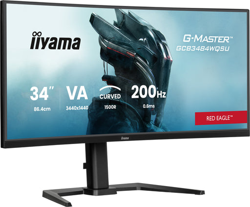 EAN 4948570127900 - iiyama G-MASTER GCB3484WQSU-B2 34IN PRO-GAMING 0.4MS VA LCD 3440X144 pantalla para PC 86,4 cm (34") 3440  imagen 2