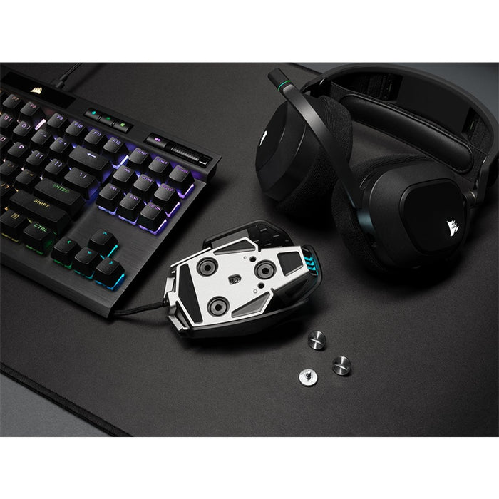 EAN 840006657606 - Corsair M65 RGB ULTRA ratón Juego Mano derecha USB tipo A Óptico 26000 DPI imagen 9