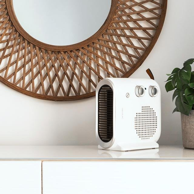 EAN 8435484082839 - Cecotec 08283 calefactor eléctrico Interior Blanco 2000 W Ventilador eléctrico imagen 3