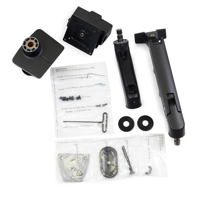 EAN 698833091939 - Ergotron HX Series HX ARM WITH VERY HEAVY DUTY PIVOT DESK 144,8 cm (57") Escritorio Negro imagen 12