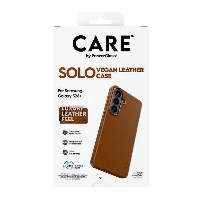 EAN 5715685037931 - PanzerGlass CARE™ by ® Solo Case Brown w. Qi Samsung Galaxy S26+ funda para teléfono móvil Marrón imagen 3