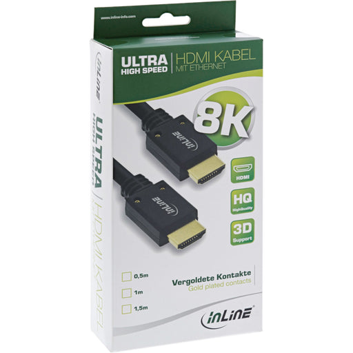 EAN 4043718305544 - InLine 17905P cable HDMI 5 m HDMI tipo A (Estándar) Negro imagen 2