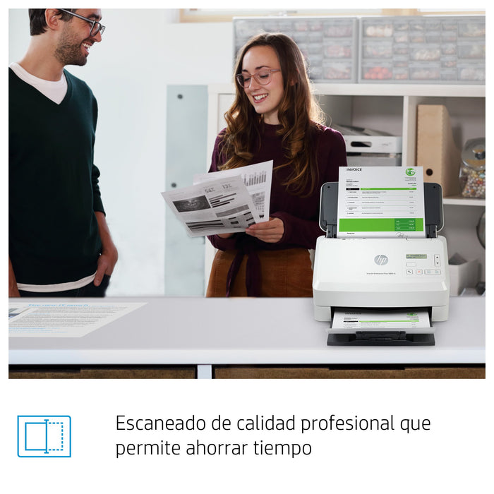 EAN 0193905029969 - HP ScanJet Enterprise Flow 5000 s5 Escáner alimentado con hojas 600 x 600 DPI A4 Blanco imagen 6