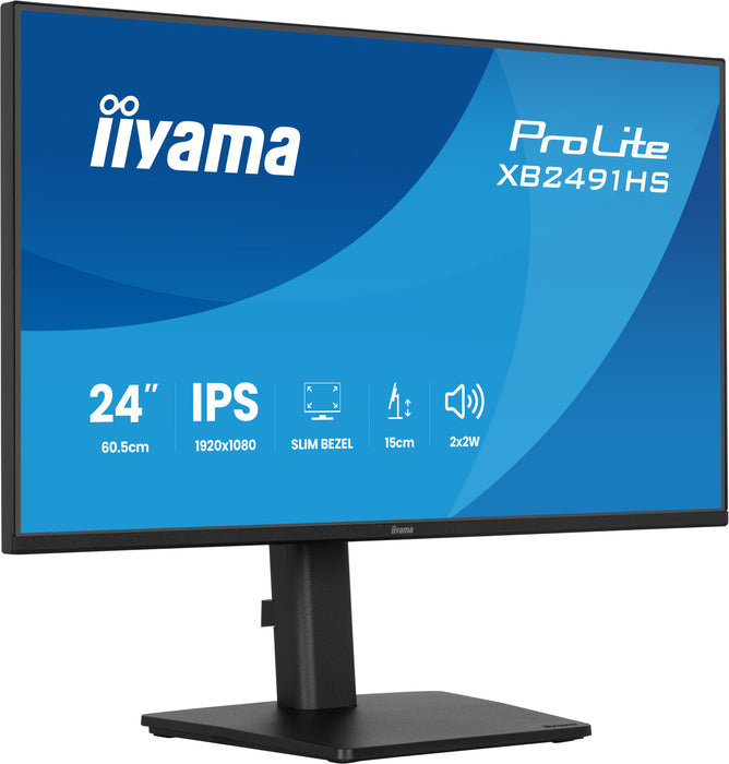 EAN 4948570127405 - iiyama ProLite XB2491HS-B1 pantalla para PC 60,5 cm (23.8") 1920 x 1080 Pixeles Full HD LCD Negro imagen 5
