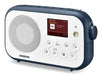EAN 4711317995328 - Sangean DPR-42BT Portátil Analógico y digital Azul, Blanco imagen 2